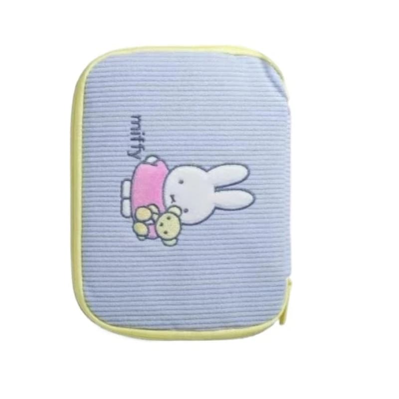 Miffy Kawaii Anime Cartoon Passport Holder Exquisite Personality Simple Documents Travel Multifunctional Multiple Compartments