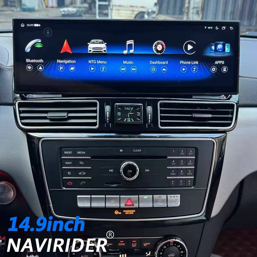 14.9inch Screen For Mercedes Benz GLE GLS 2016 2017 2018 Android Auto Radio Car Player Carplay GPS Stereo