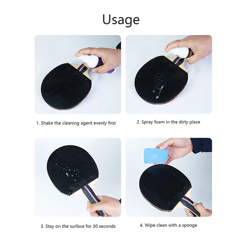 110 ml ping pong deck rubber cleaner bottle maintenance protection