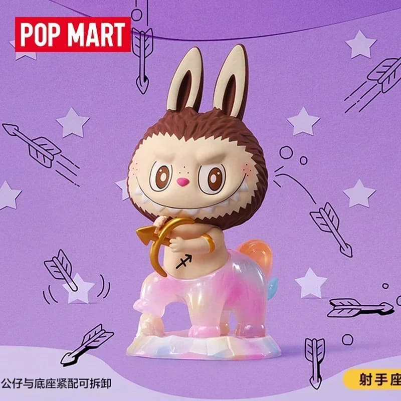 POP MART LABUBU THE MONSTERS Constellation Series Blind Box Mystery Box Guess Bag Toys Doll Cute Anime Figure Desktop Ornaments
