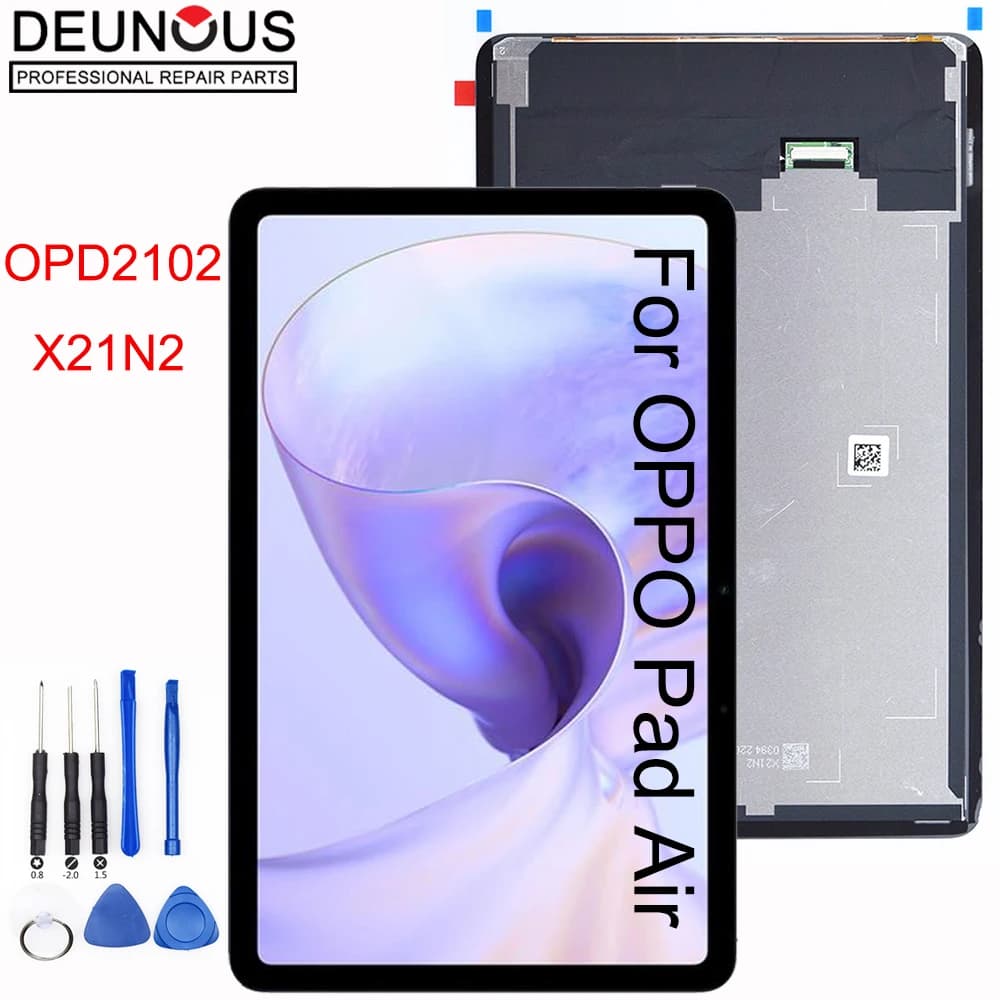 New LCD Screen for OPPO Pad Air OPD2102 X21N2 with Digitizer Full Assembly for OPPO Pad Air OPD2102 X21N2
