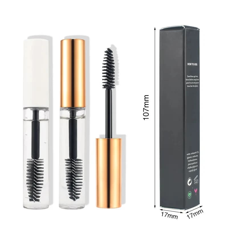 Private Label Logo Waterproof Eye Brow Eyebrow Cream Eye Brow Shadow Makeup Beauty Comstic Tools with Brush Dye Eyebrow Gel DIY
