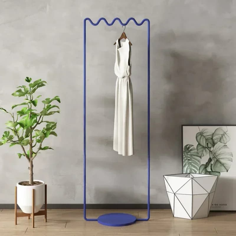 Appendiabiti da camera da letto in stile nordico Appendiabiti da corridoio di lusso Elegante porta abiti salvaspazio per l'organizzazione dell'ingresso