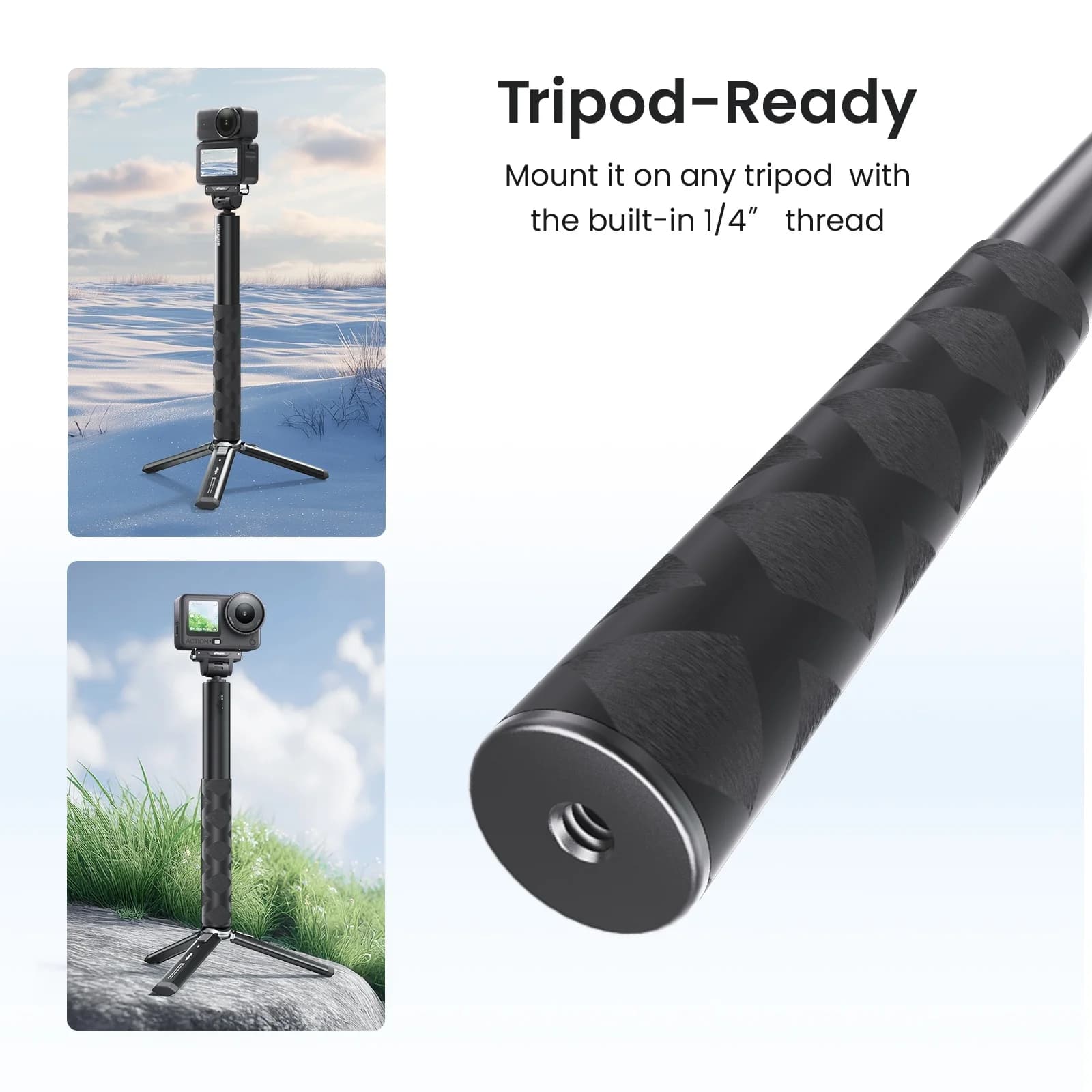 For DJI OSMO Action 6/NANO/OSMO 360/Action 5Pro/4/3 Selfie Adjustable Bidirectional Quick Hook, Sport Camera Accessories