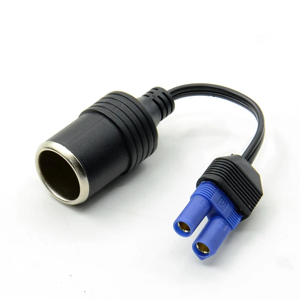 Accessorio di avviamento per auto convertitore 12V EC5 presa per sigaretta per auto carica per fotocamera per auto e frigorifero per auto
