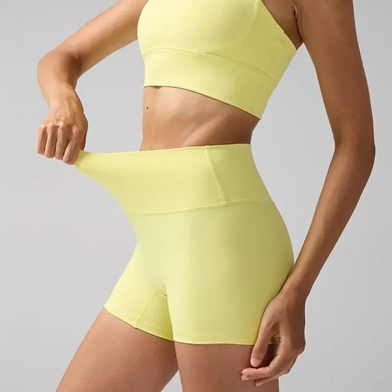 High Life Yoga Shorts for Women, Rapid Drying, Breathable, for Fitness, Sport, Running and Cycling