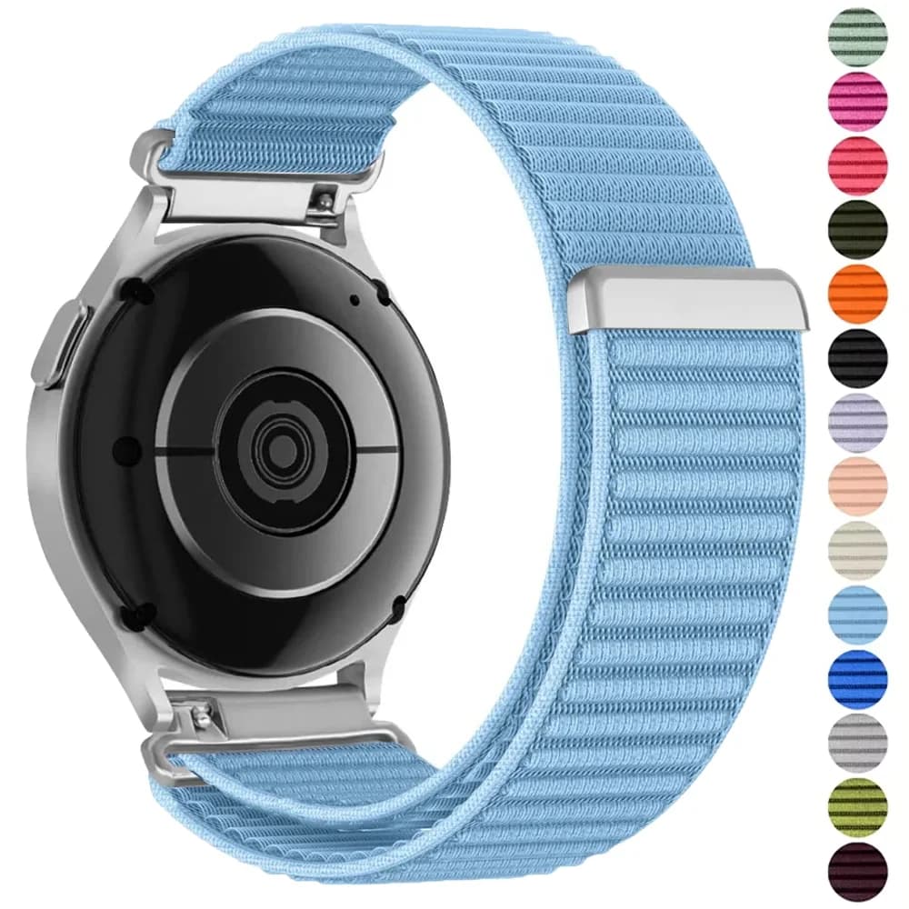 20mm 22mm Nylon Braided Strap For Amazfit Bip Max 6 5/Active 2/3/Max Bracelet For Amazfit Balance 3 2/GTR 4 3 2/GTS 4 Mini Band