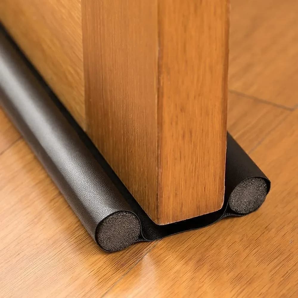 1x windproof sealing strip paraspiffers cap lower protection of the door double protection locking door anti-dust sealing