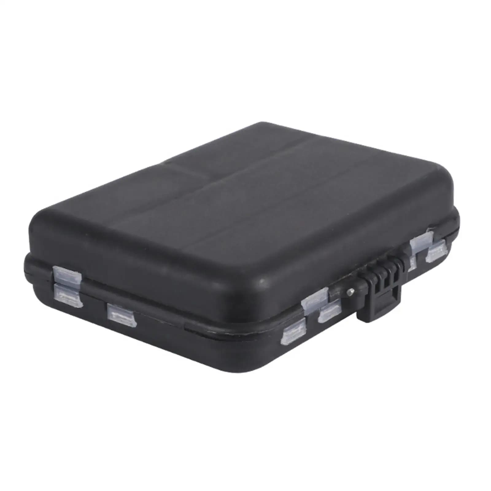Fishing Equipment Organizer Box with Transparent Cover and Parts, Removable Divider for Fishing Mesh