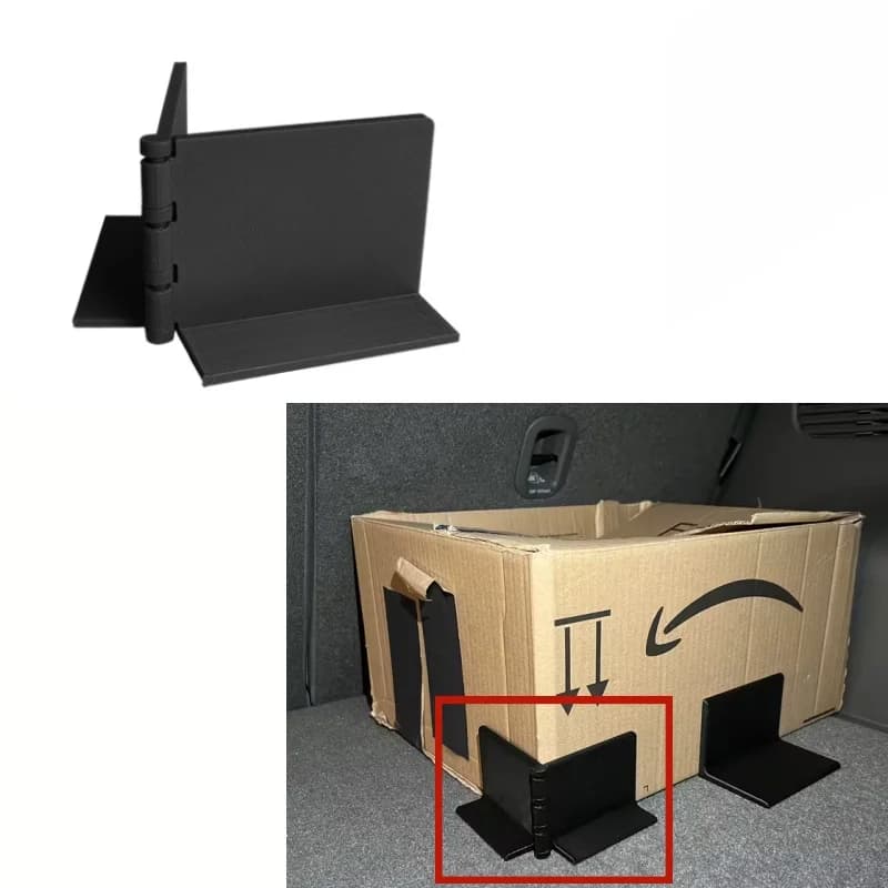 2 pezzi staffa di fissaggio per bagagliaio per auto organizzatore per bagagli staffa di fissaggio per SUV per auto universale senza perforazione rack di stoccaggio di bagagli in peluche