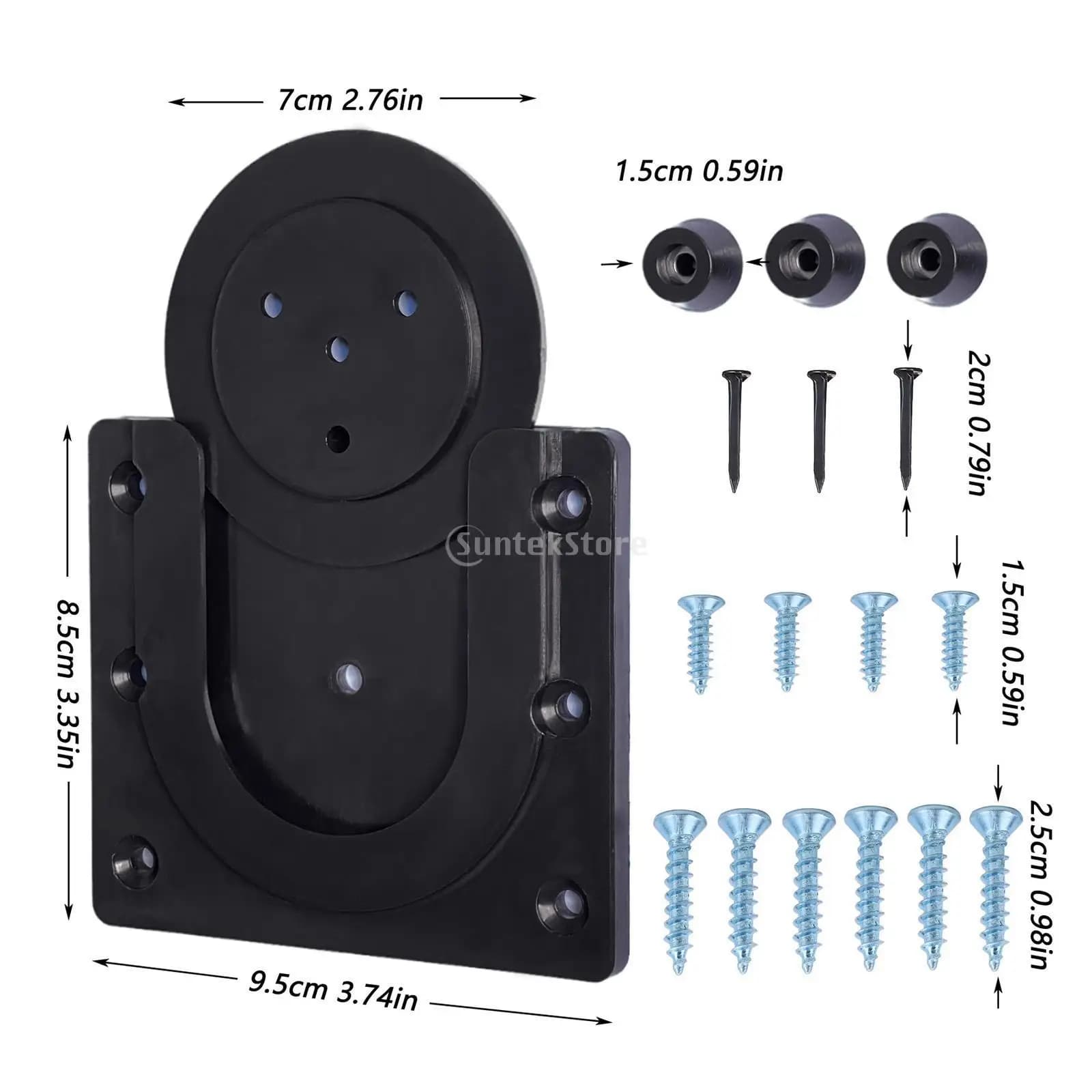 Dartboard Wall Bracket Mounting Kit Adjustable Board Holder with Screws for Soft Tip Dart Boards Home