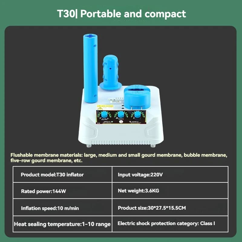Buffer Air Cushion Machine Air Column Bag Inflator Automatic Filling Air Pillow Bag Bubble Film Bubble Bag Machine 220V 110V