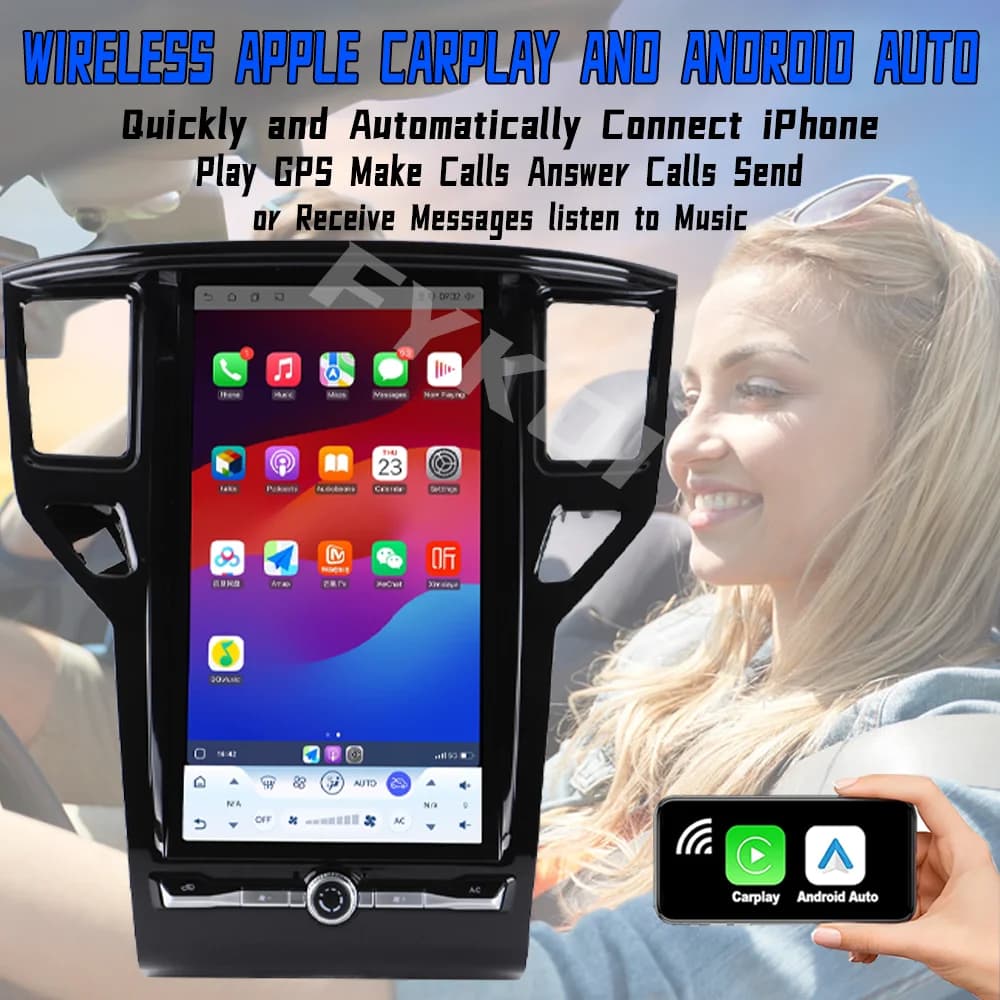 Car Radio 14.8 " Android15 For Nissan Pathfinder R52 SL SV 2012-2020 Intelligent Systems 2Din Bluetooth Carplay Auto 4G Wifi GPS