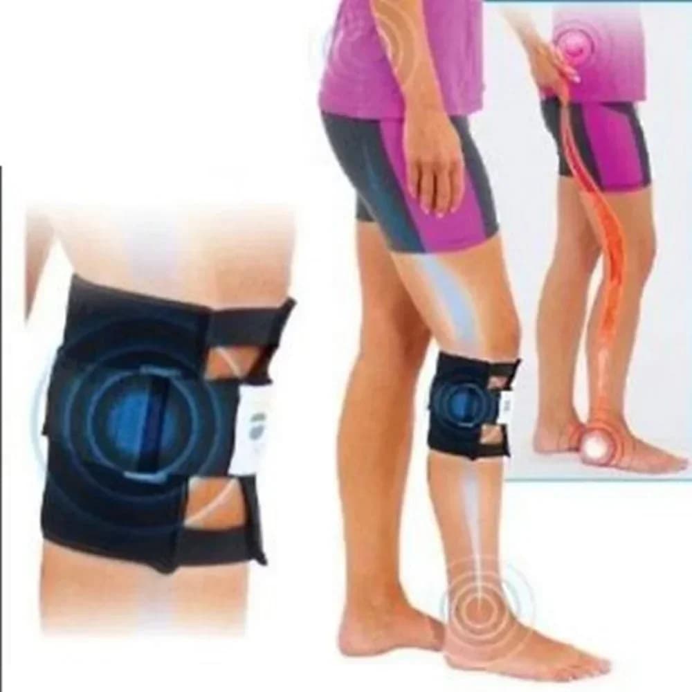 1 pz ginocchiera supporto ginocchio gamba tutore dolore alla schiena digitopressione sciatico nervo Pad assistenza sanitaria basket pallavolo protezione Brace
