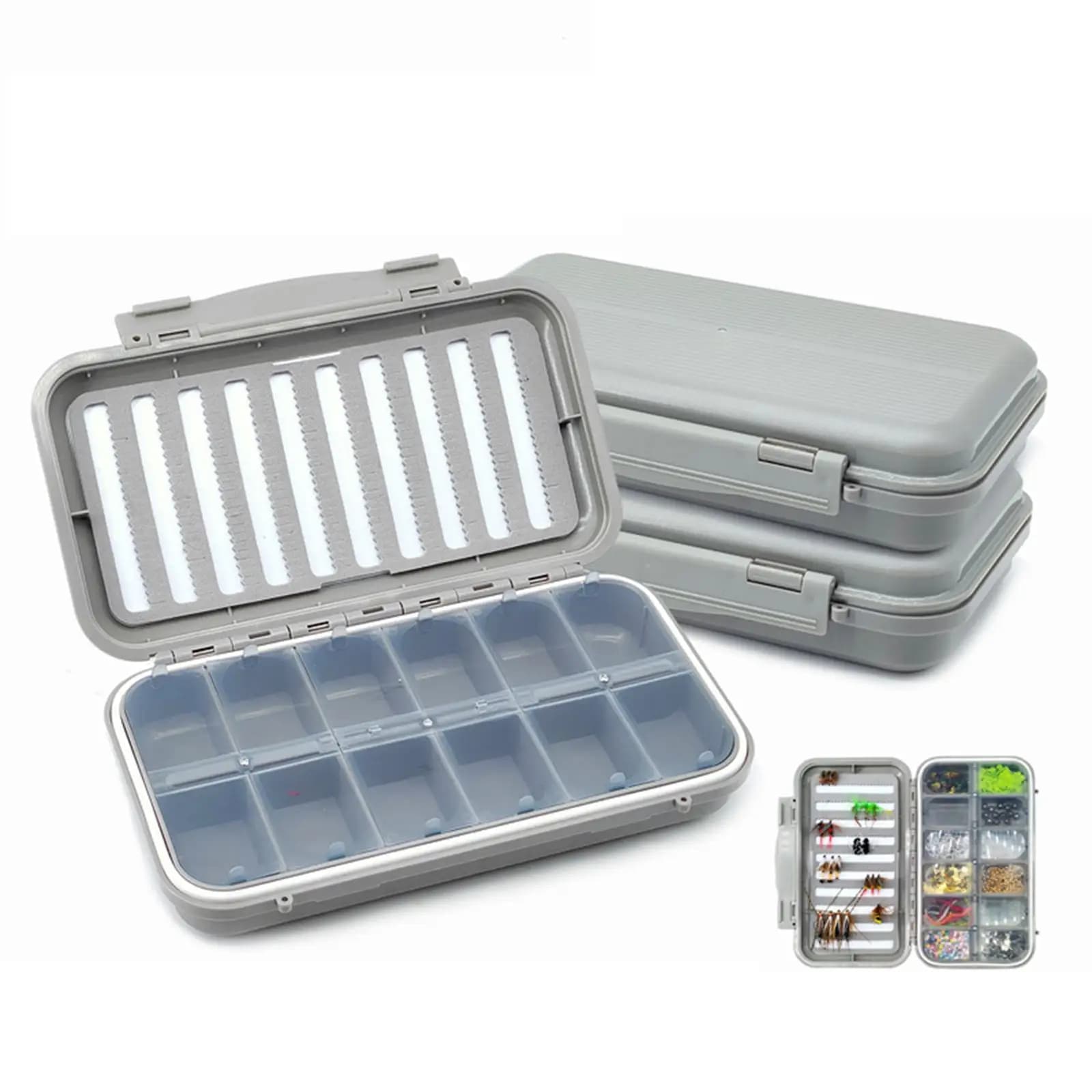 Lightweight and waterproof fishing box, EVA container for outdoor fishing