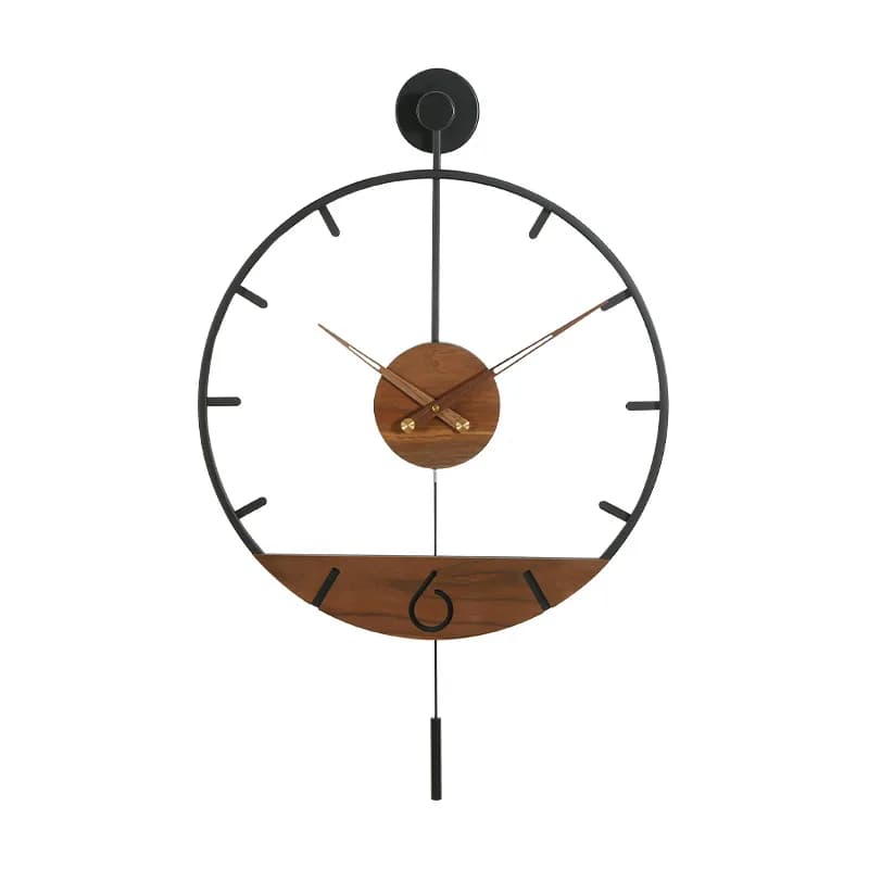 Noce Decorative Clock for Living, Modern Wall Clock for Background