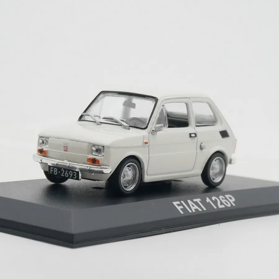 Diecast Ixo 1:43 Scale Fiat 126P Alloy Car Model