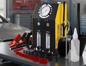 Tester per Sistemi di Scarico DC12V, Scanner Diagnostico Auto, Macchina del Fumo EVAP, Rilevatore di Perdite di Fumo
