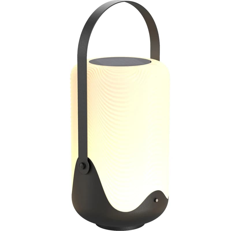 Waterproof rechargeable garden light outdoor waterproof desk lamp solar lantern cornice lawn column