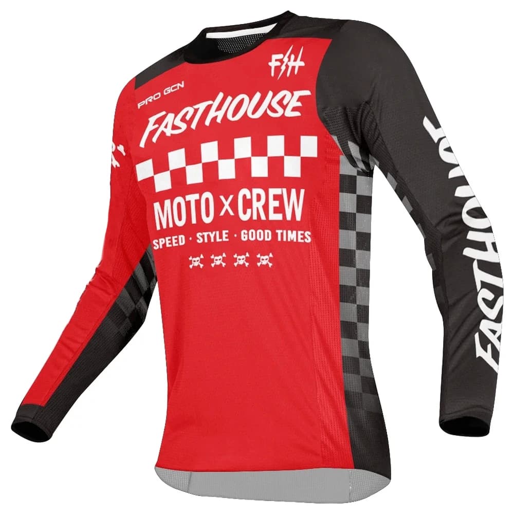 NEW Off Road Mountain Motocross Jersey DH MOTO MTB Downhill Jersey MTB Jersey Men's