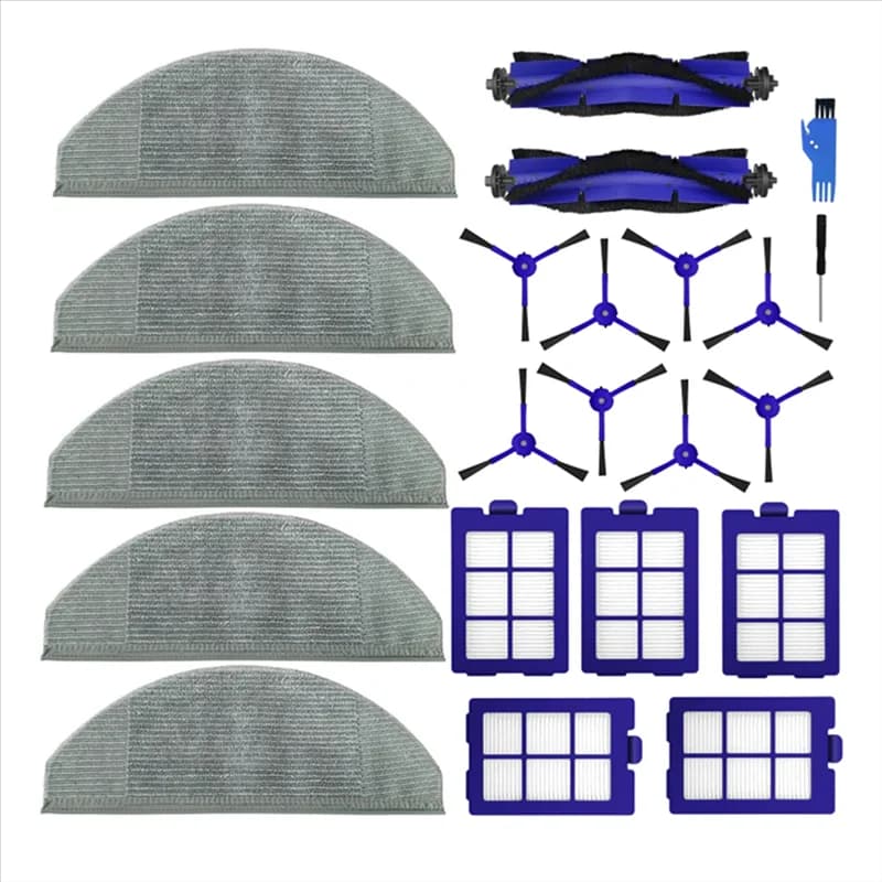Per Eufy Robovac X8 Hybrid Aspirapolvere Accessori Spazzola laterale principale Filtro Hepa Mop Panno Pezzi di ricambio