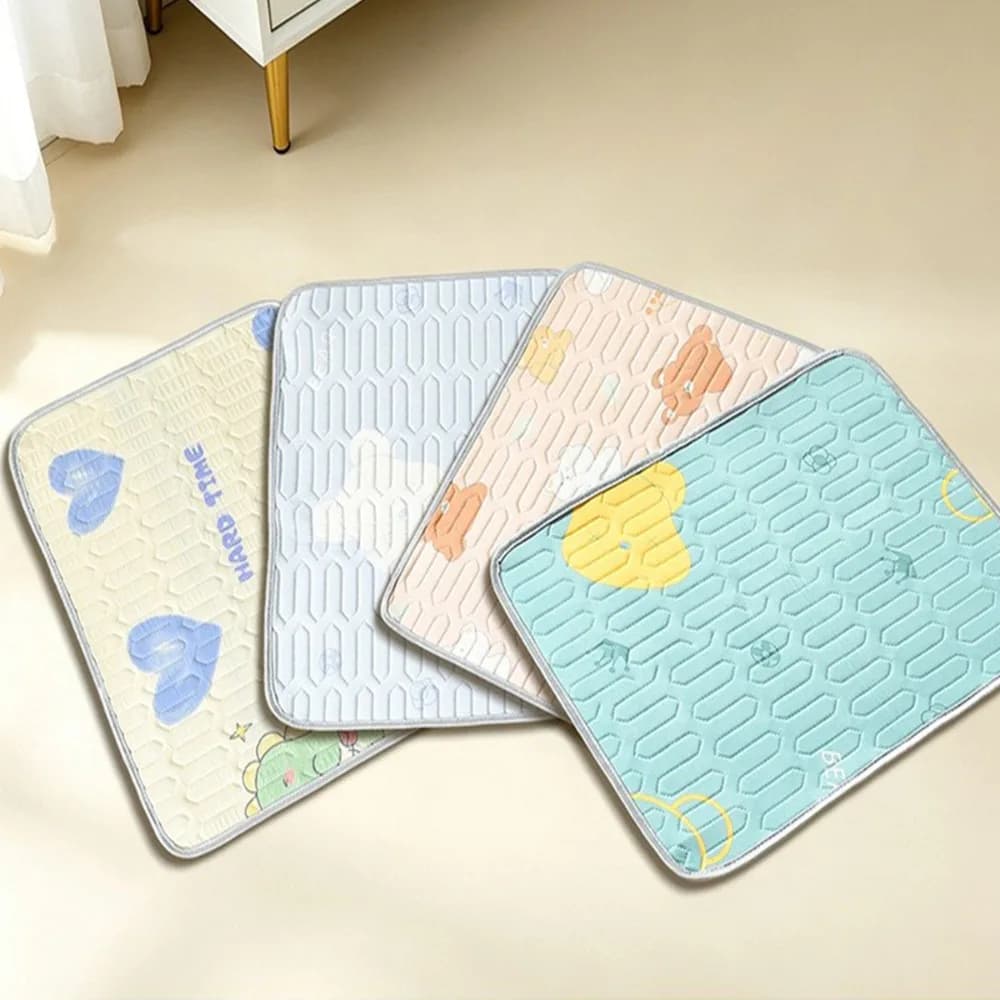 Anti Slip Pet Mat Dog Mat Cooling Feel Cat Sleeping Mat Summer Comfortable and Breathable Carpet Pet Products