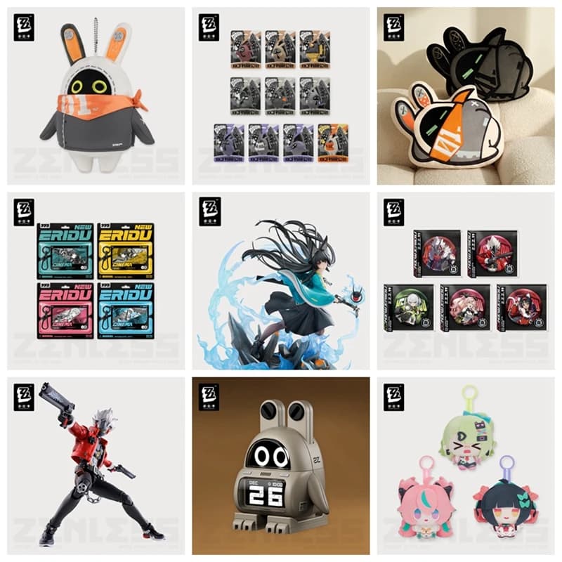[Genuine] Game miHoYo Zenless Zone Zero&Genshin Impact&Honkai Star Rail&Honkai Impact 3RD&Tears of Themis& Cosplay Gift Box Set