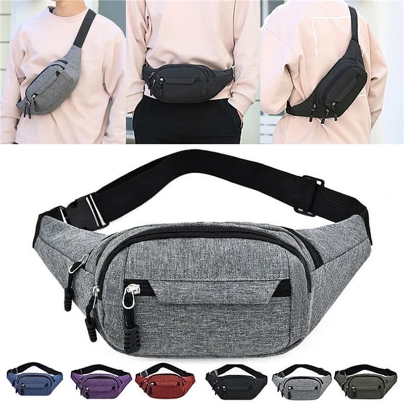 Hip Belly Banana Bum Cintura pettorale per uomo Donna Marsupio Maschio Femmina Fanny Pack Pouch Murse Borsa Rene Row Bumbag