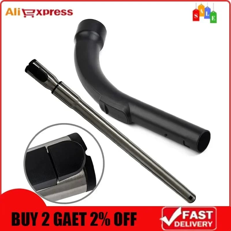 New telescopic suction tube for vacuum cleaner models Miele C1 C2 C3 spare parts for vacuum cleaner with extension tube with adjustable locking