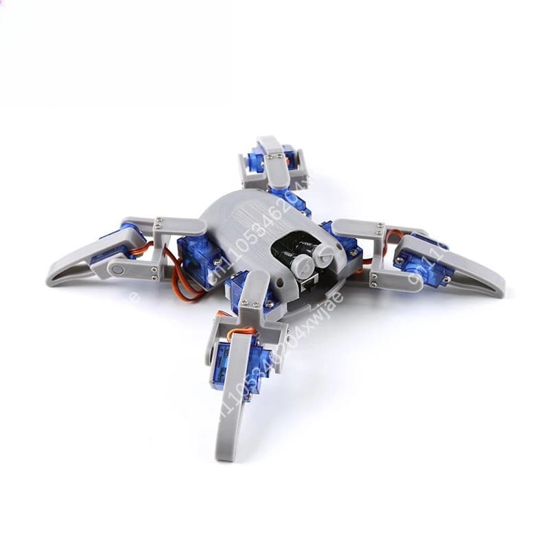Kit robot quadrupede per meccanismo bionico Arduino fai da te Spider con progetto di programmazione codifica STEM