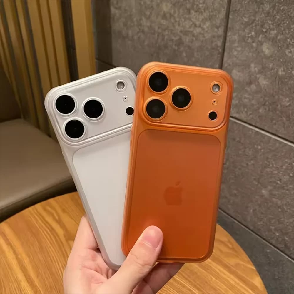 Custodia sottile ultrasottile per iPhone 17 Pro 17 Pro Max Air Cover TPU satinato opaco antiurto Custodia protettiva per fotocamera completa
