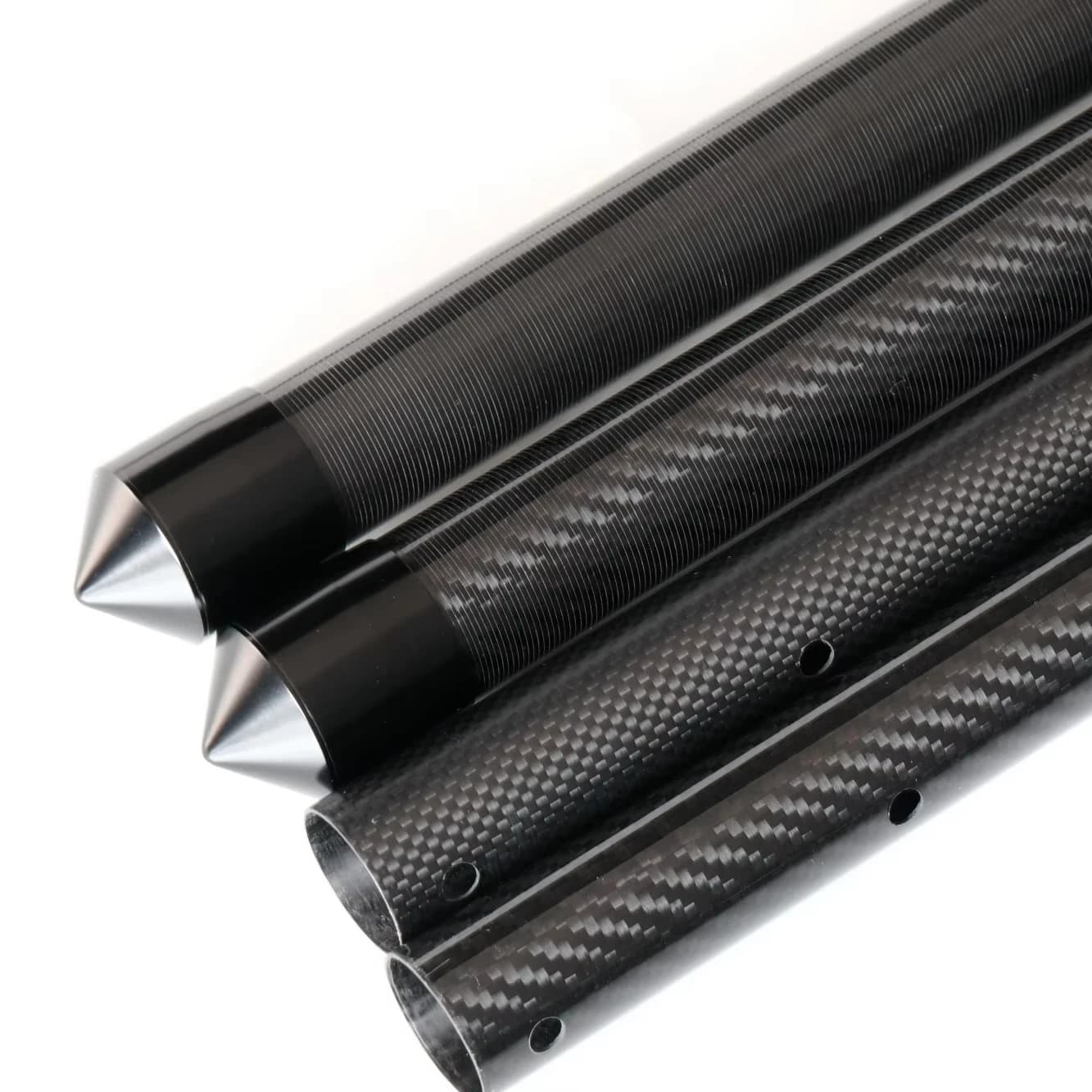 5m 16ft CFRP Carbon Fiber Telescopic Rod Lightweight High Strength Cue Stick for Sports & Cleaning Equipment