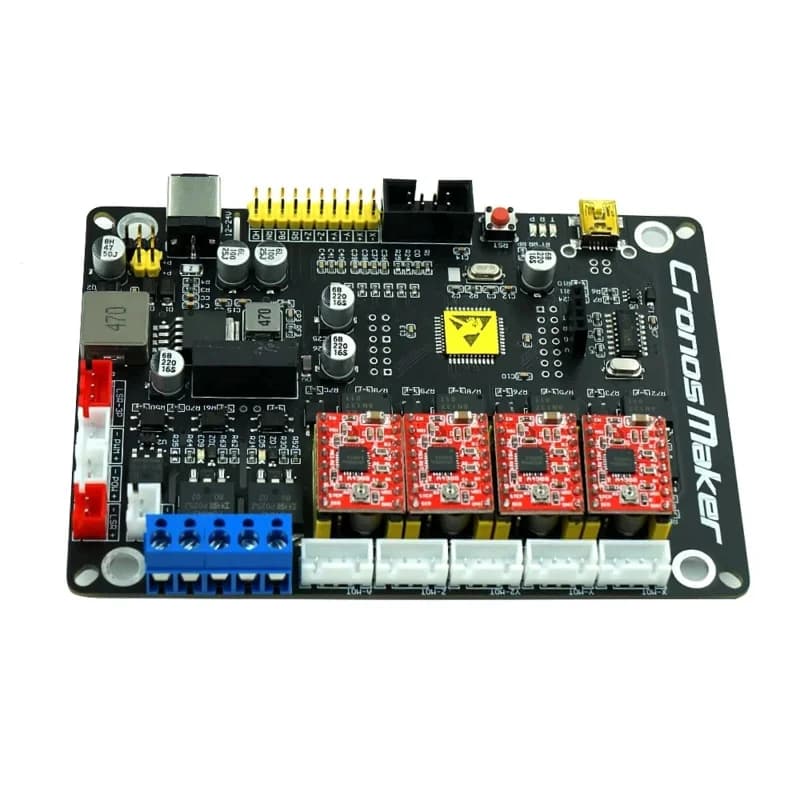 Nuovo controllo controller motore passo-passo GRBL a 4 assi con scheda driver mandrino USB offline / 300 / 500W per incisore laser CNC