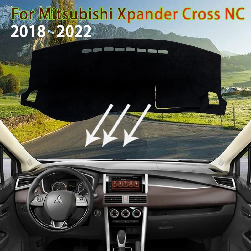 Car accessories mat for Mitsubishi Xpander Cross NC Nissan Livina 2018 ~ 2022 rugs Anti-sporco Pads Car accessories carpet