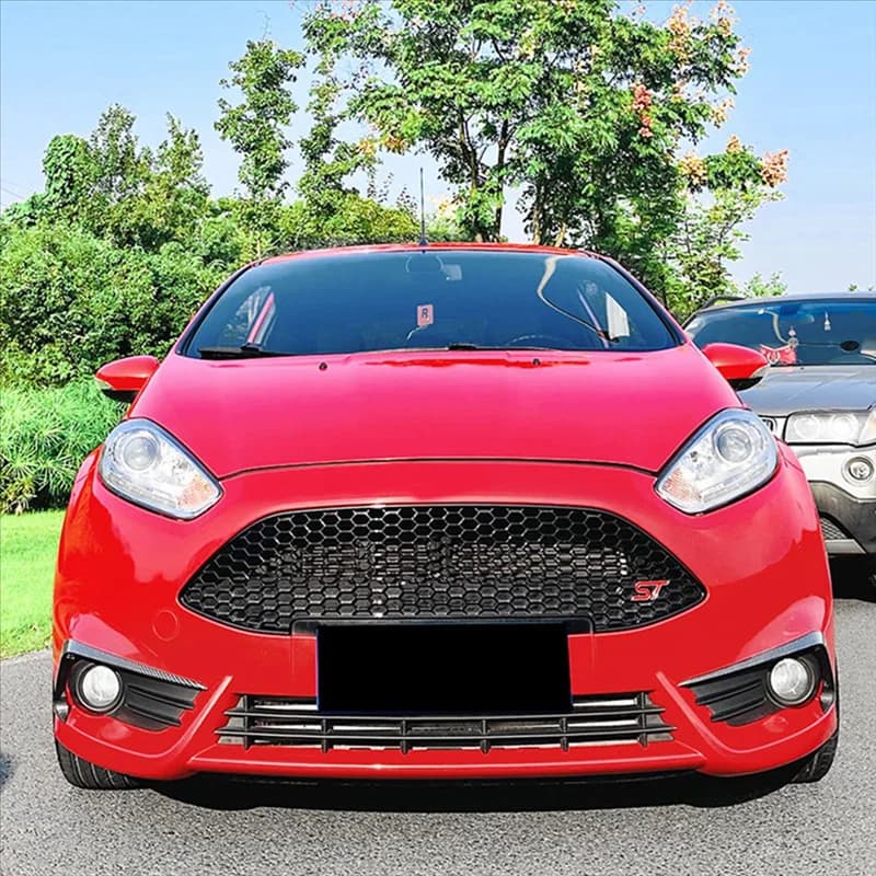 Paraurti anteriore Vento Coltello Decorazione Fendinebbia Copertura Strisce Trim Per Ford Fiesta ST MK7 MK7.5 2012-2017-AB36