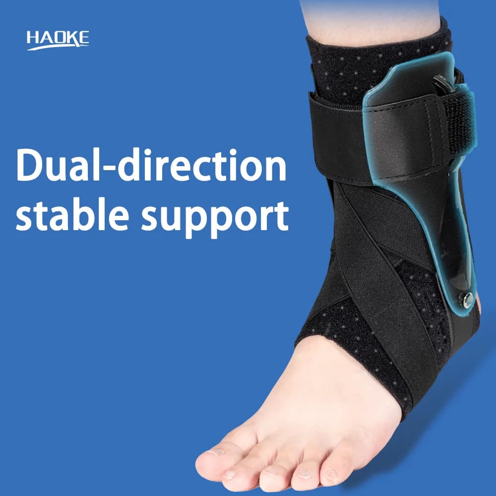 Supporto regolabile per caviglia, stabilizzatore con compressione articolare, indossabile anche con le scarpe