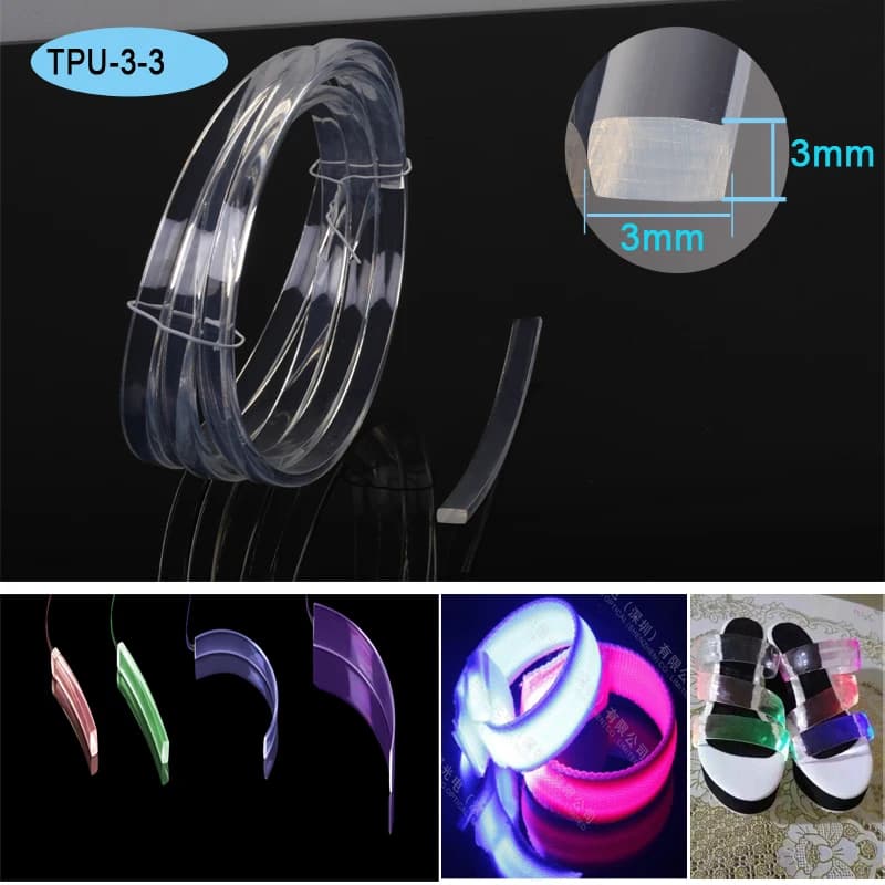 Sconto del prezzo da 3 4 5 7 mm adatto per giocattoli luminosi a corto termine, anelli per animali domestici, braccialetti e altri produttori di fibre ottiche