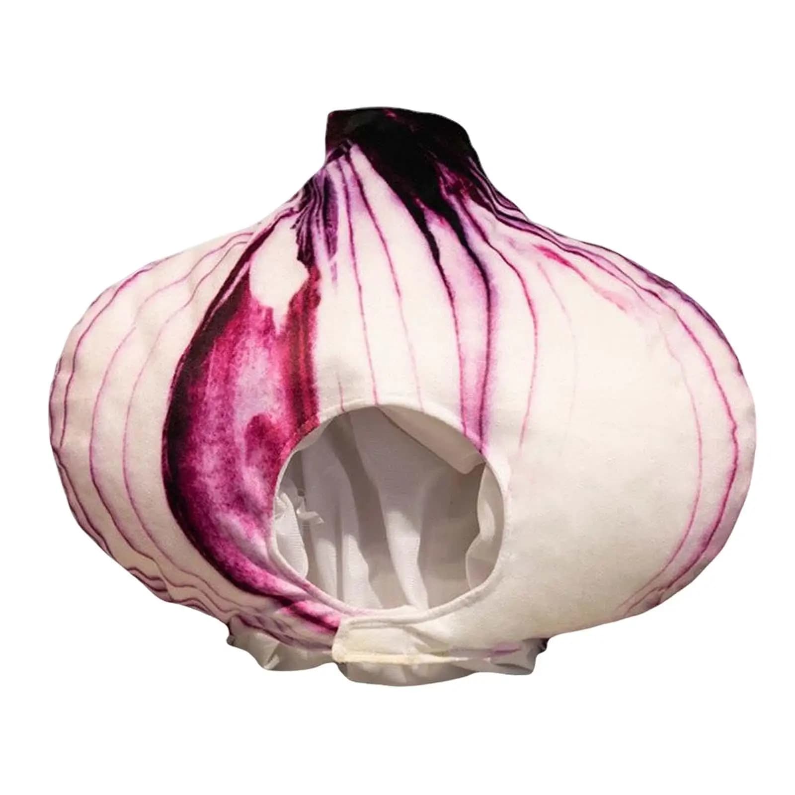 Vegetable Onion Hat Winter Warm Fancy Dress Soft Costume Headgear Headwear for Games Dress up Party Supplies Halloween