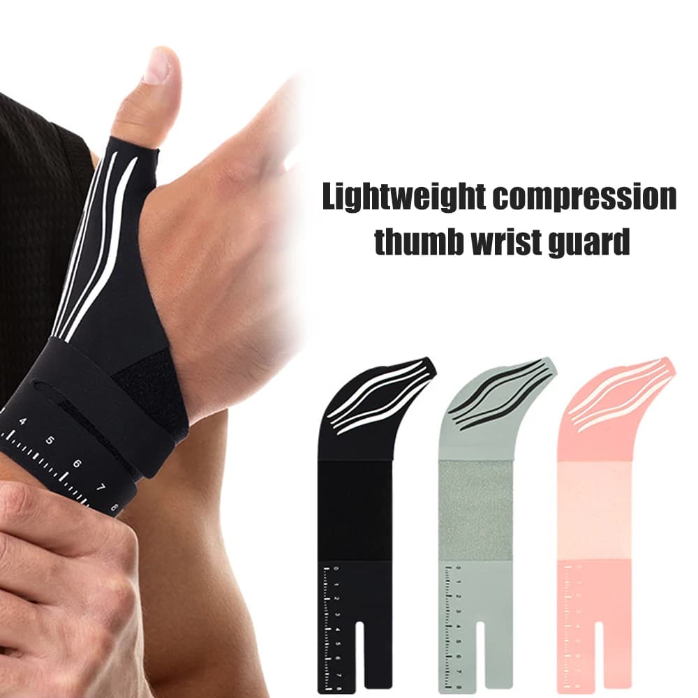 1 Pezzo di Fascia Compressiva Ultra-Sottile - Supporto per Pollice e Polso per Artrite, Tendinite e Distorsioni durante lo Sport e le Attività Quotidiane