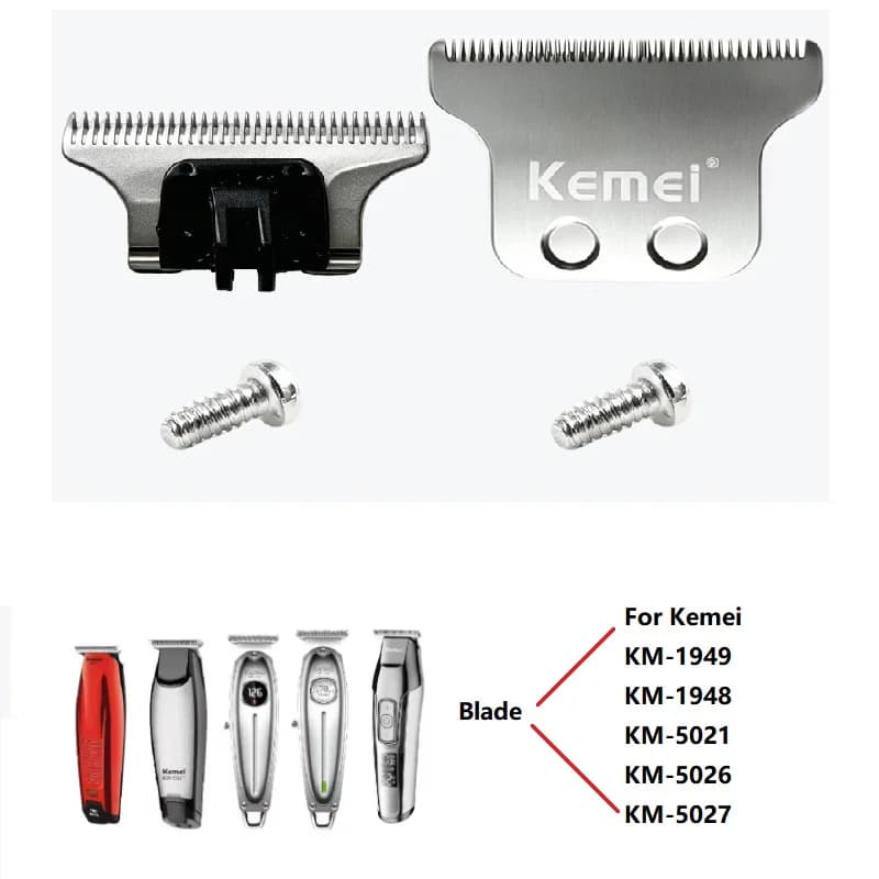 Professional Replacement Blade Silver Head for Kemei trimmer clipper KM-5021 KM-5027 KM-1948 KM-1949 KM-5026