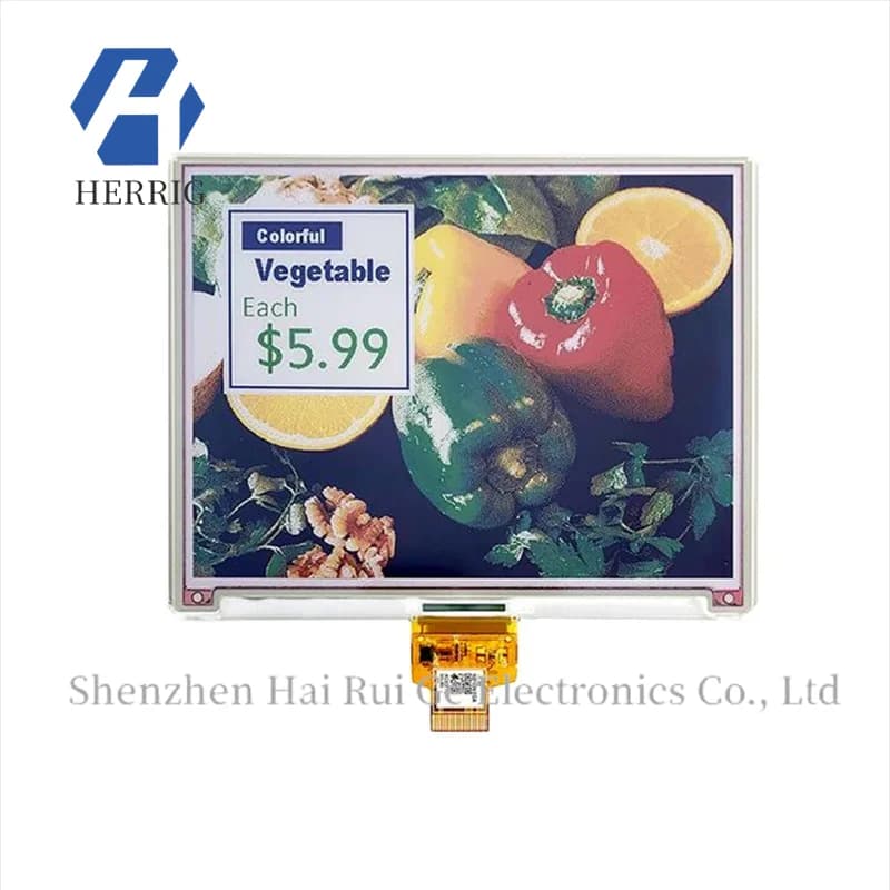 5.65 inch e-paper display for Raspberry Pi, 600×448, color e-ink screen