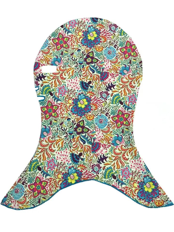 Single Color Swimming Hat for Women and Girls, Breathable Pool Mask, UV Solar Protection for Face, Men's Dive Hat