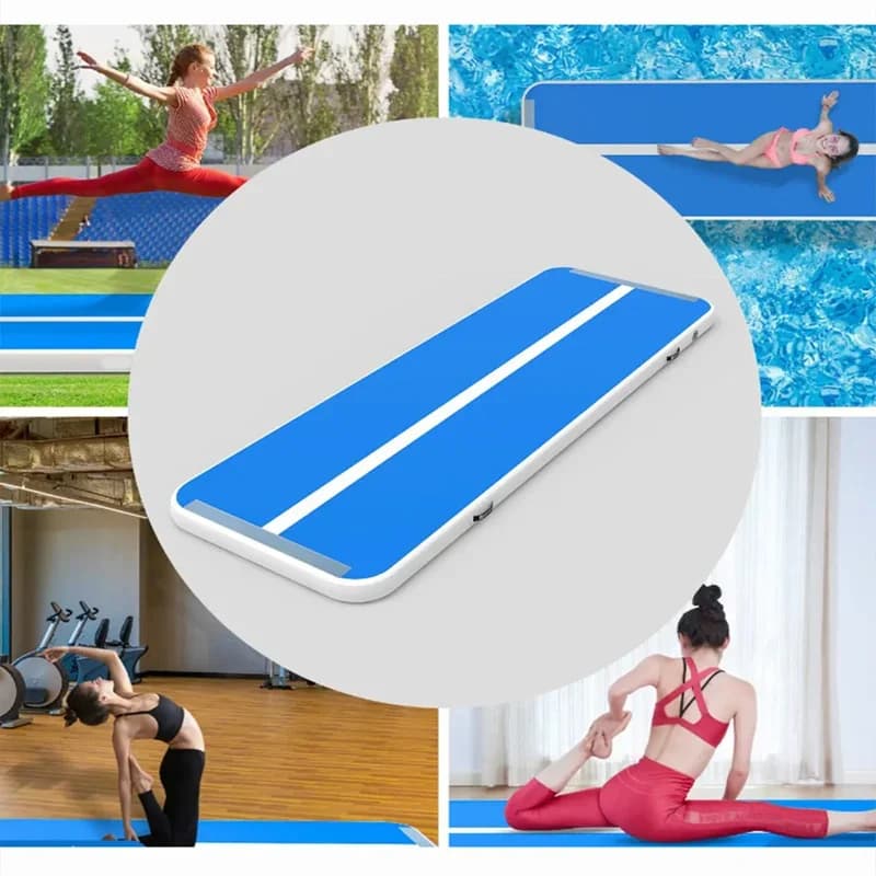2026 Brushed Inflatable Mat for Training, Boxing, Yoga, Taekwondo, Multifunction Pad