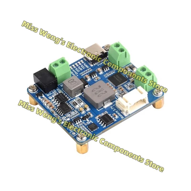 Modulo di gestione dell'alimentazione del pannello solare 6V~24V Uscita regolata 5V/3A Ricarica di tipo C, Gestore dell'energia solare(D)