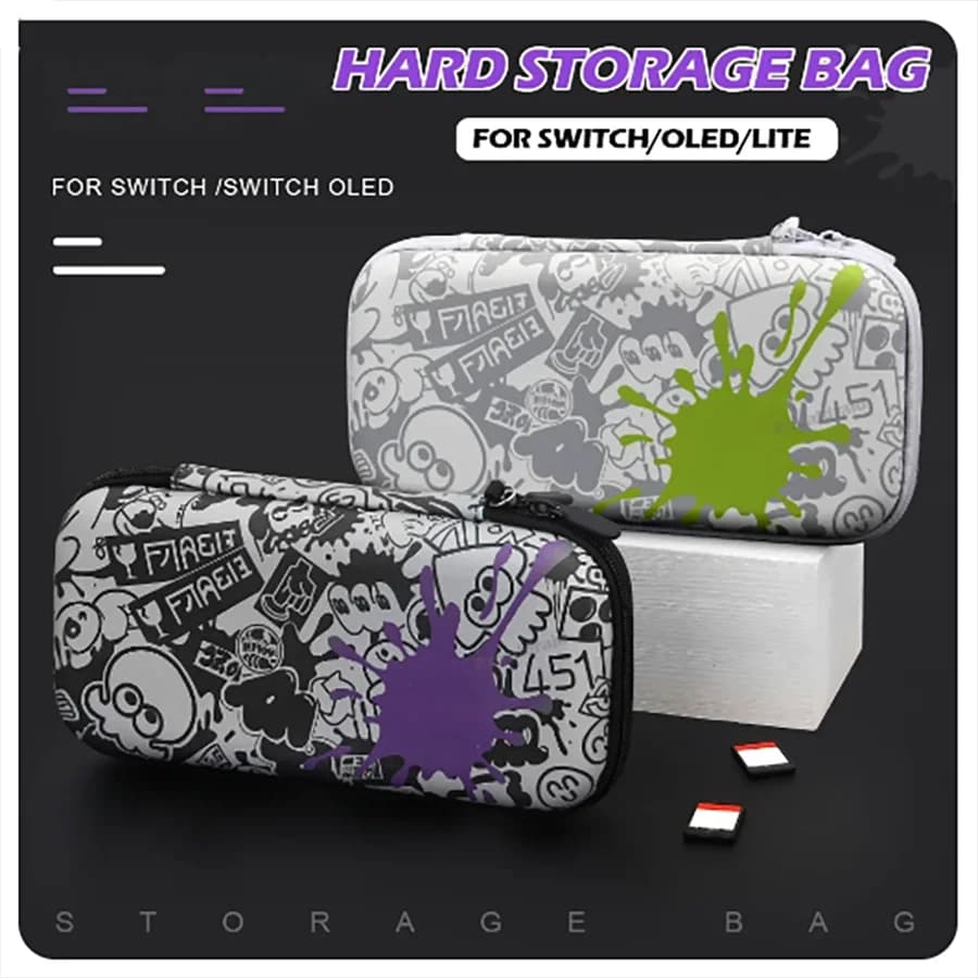 NUOVA borsa da trasporto per Switch OLED custodia da viaggio portatile custodia protettiva rigida borsa da gioco per NS Switch leggera