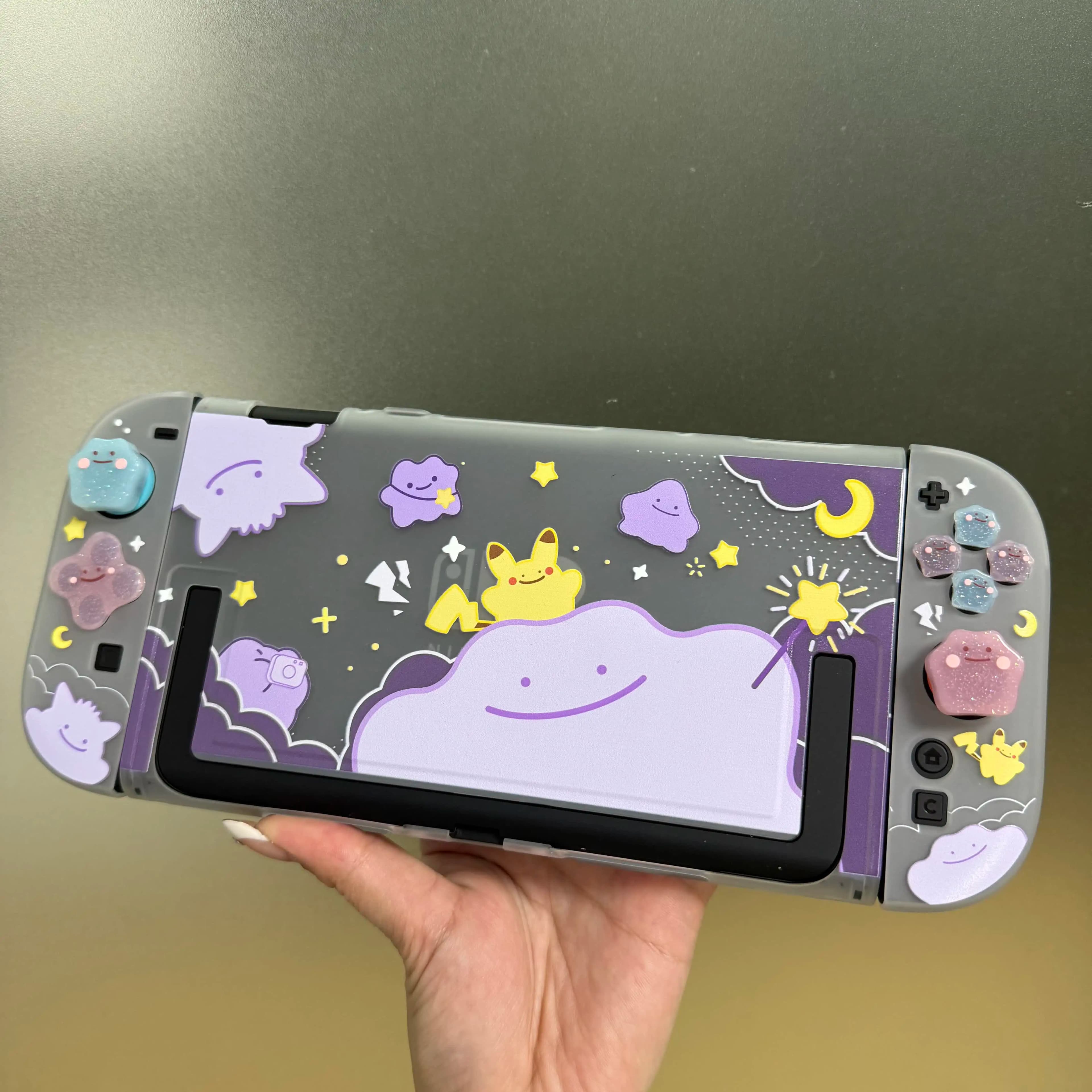 Custodia Protettiva Trasparente per Nintendo Switch 2, Cover Morbida per Joy-Con, Custodia Dock, Accessori per Console da Gioco