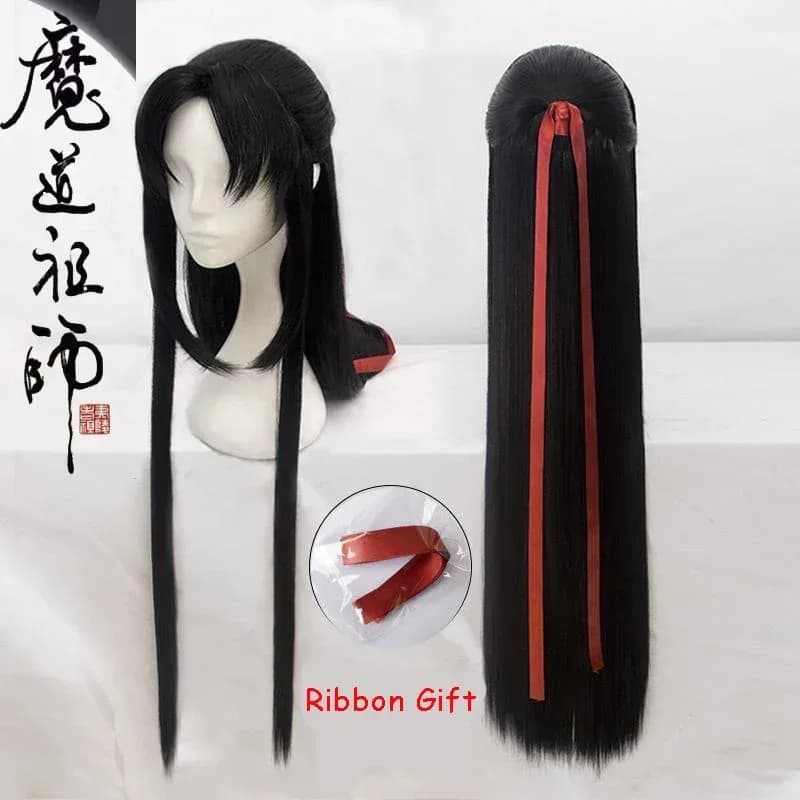 2025 Halloween Cosplay Anime Mo Dao Zu Shi Gran Maestro della Coltivazione Demoniaca Wei Wuxian Lan Wangji Parrucca Cosplay Per Halloween Pa