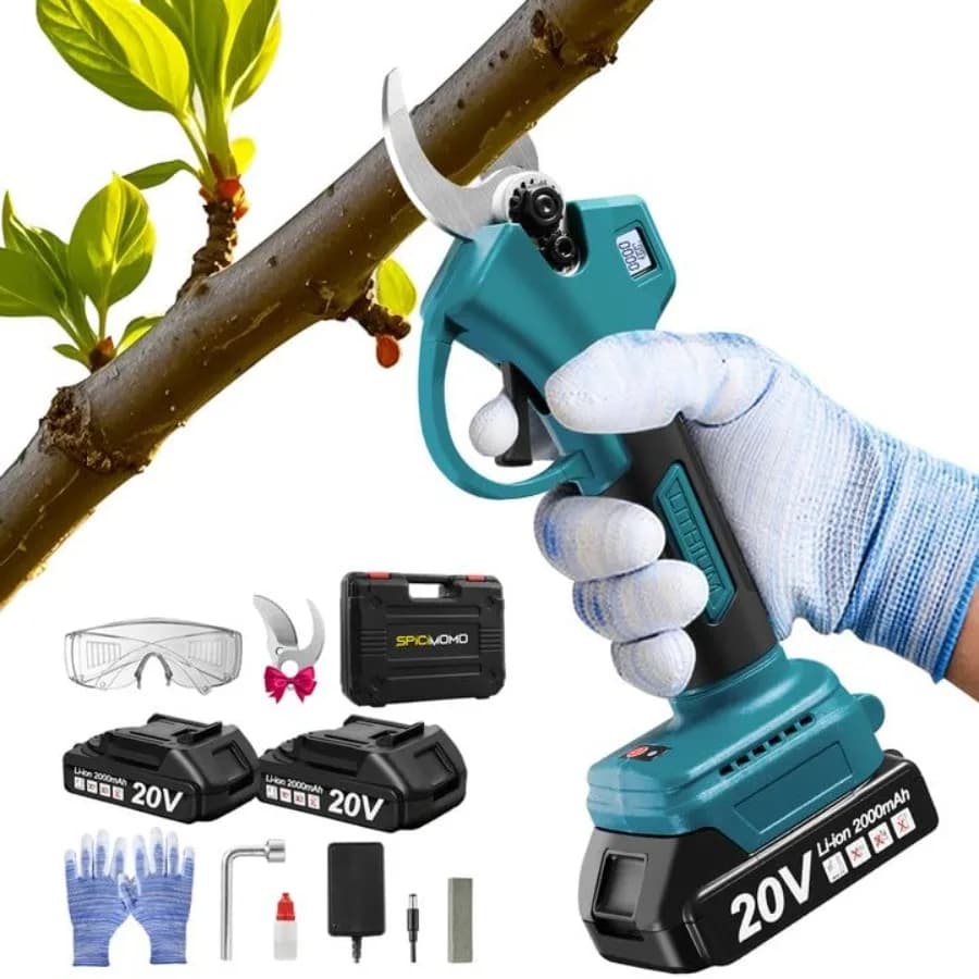 Wireless Power Supply - Cutting Diameter 1.2'', Battery Power with LCD Display and 2 Rechargeable Batteries