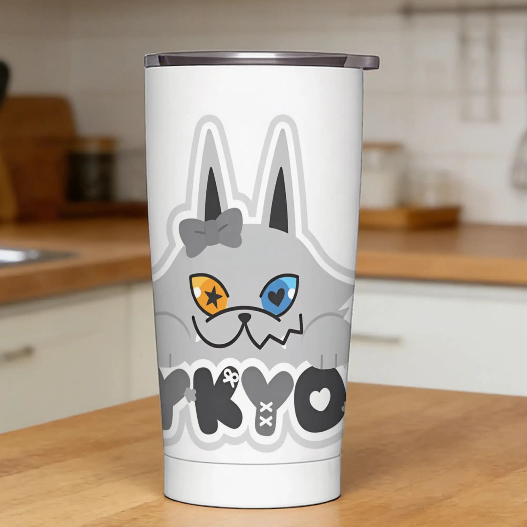 Tazza Termica L-LYKN Group Lykyou, Bicchieri Isolati in Acciaio Inox per Bevande Calde, Tazze Personalizzate per Auto