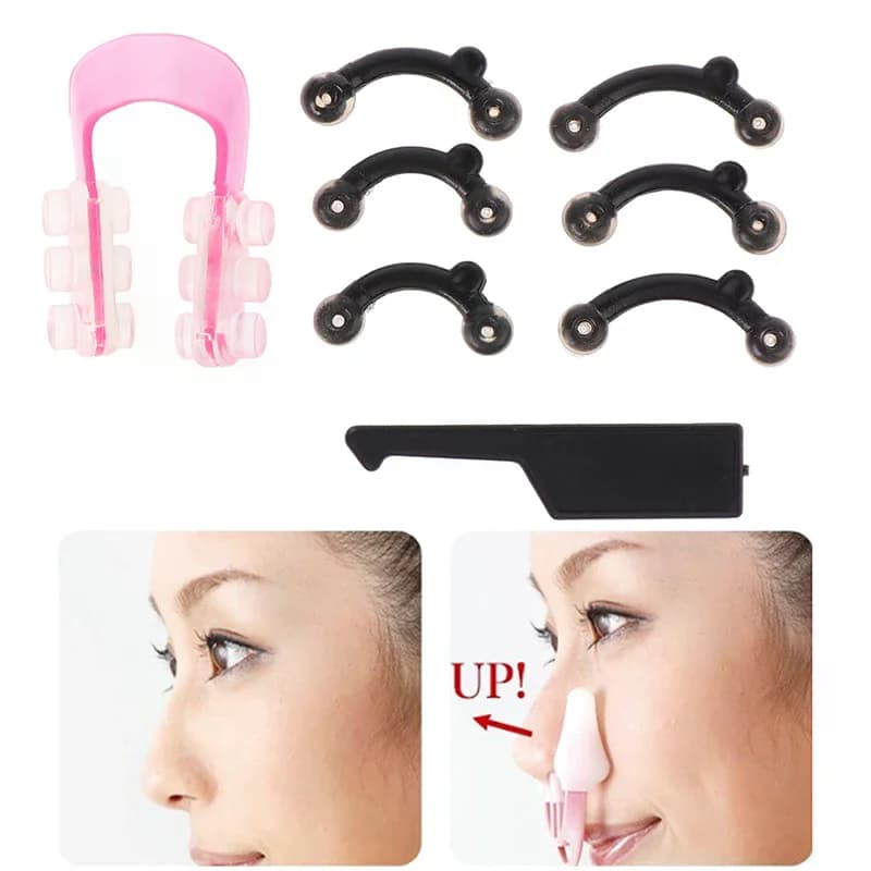 Set of 6 Pieces in 3 Measures to Model Naso, Lifting Tool and No Pain Massage for Women